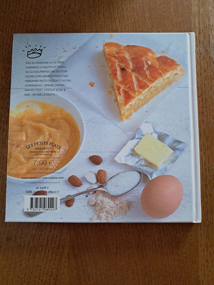 Les petits plats MARABOUT Galettes des roisLivre recette de cuisine 
Les petits plats MARABOUT

Possibilité 5€ le livre 
Ou lot complet 35€ - photo numéro 2
