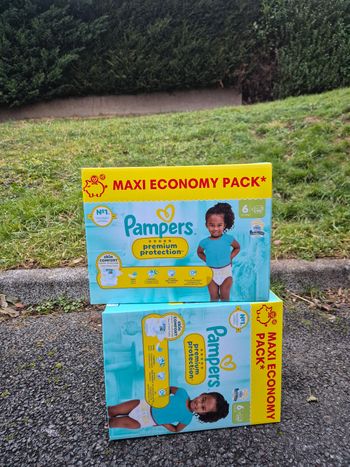 Pampers taille 6 protection premium 