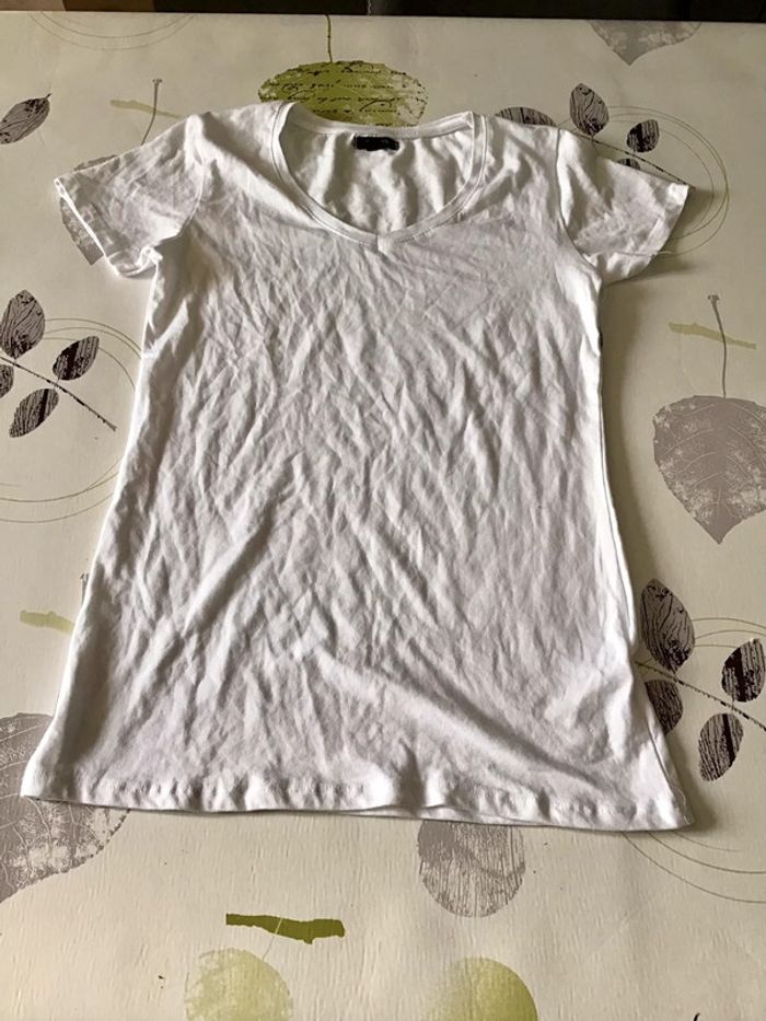 T Shirt blanc taille M en coton
