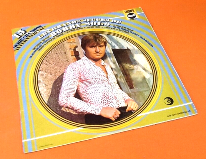 Album Vinyle 33 tours Bobby Solo Les grands succès (1970)