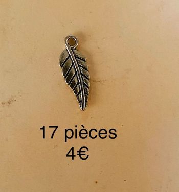 Breloque plume