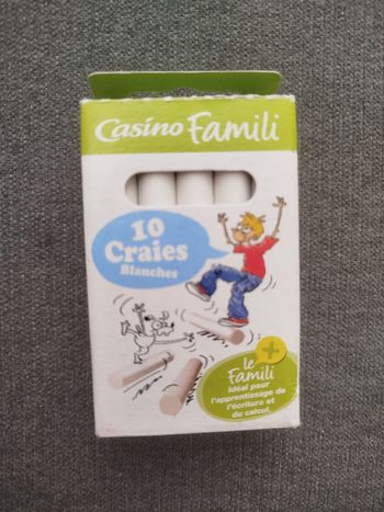 Boite de craies