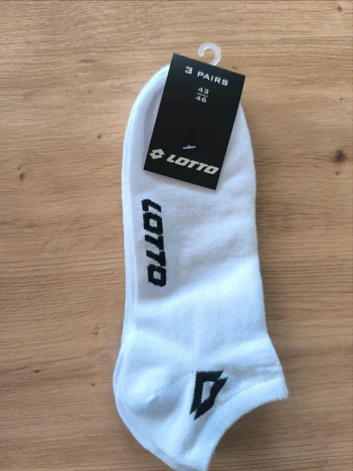 Lot de 3 paires de chaussettes , lotto , 43/46 , homme
