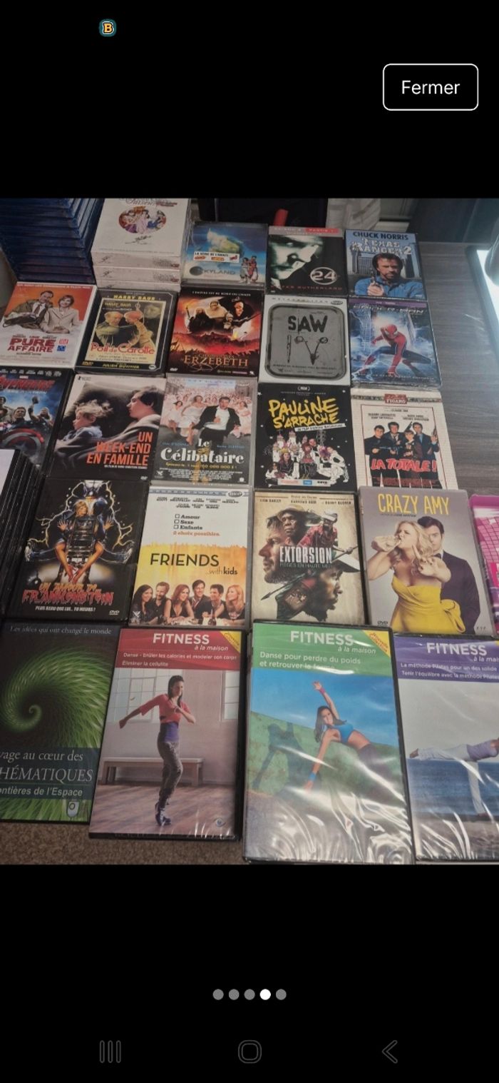 Lot de DVD blu ray + de 50 💿 - photo numéro 4