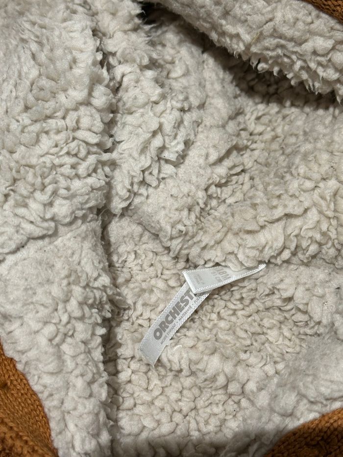 Veste chaude orchestra mixte taille 18 mois toute fouree moumoute douce - photo numéro 2