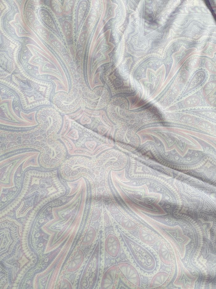 Grand foulard carré vintage - photo numéro 6