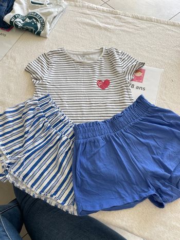 Pyjama, short, Kiabi, huit ans