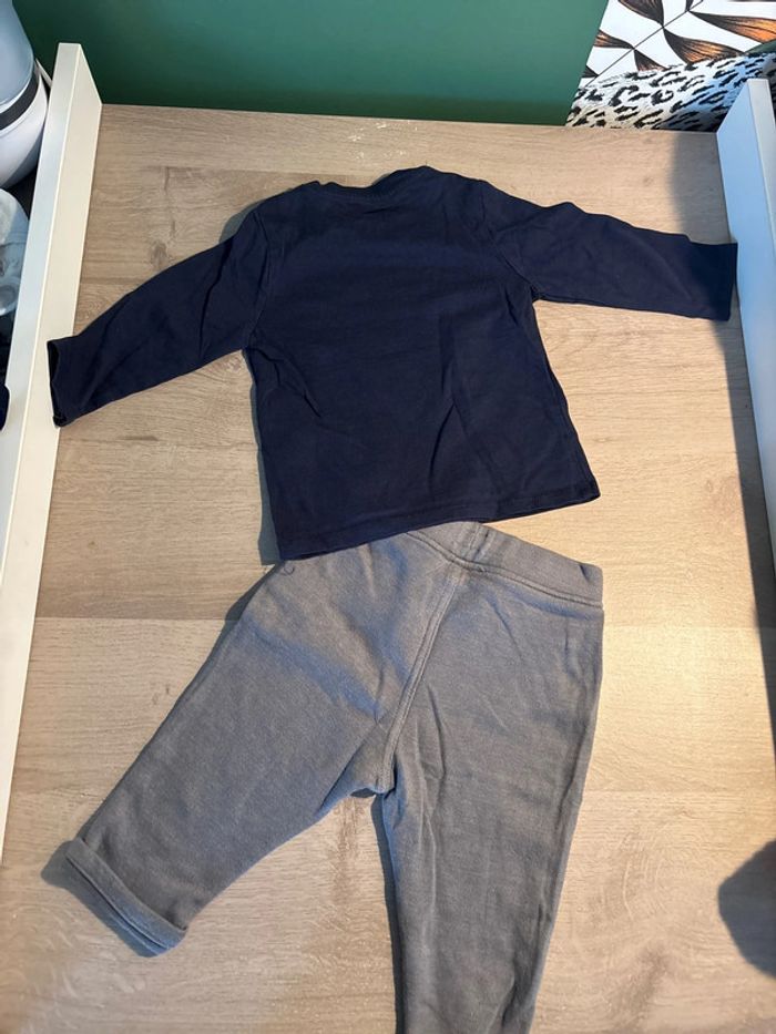 Pantalon jogging + teeshirt manche longue - photo numéro 4