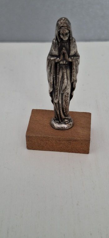 Petite statuette religieuse, sainte vierge
