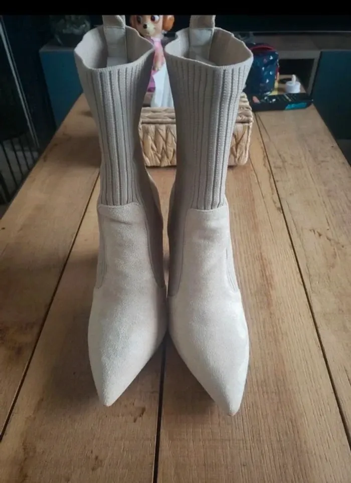 Bottines chaussettes à talon 38 Cuccoo - photo numéro 6