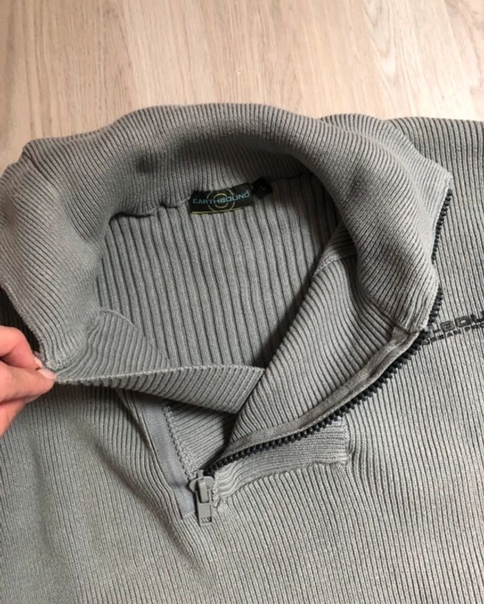 Pull chaud gris - photo numéro 3