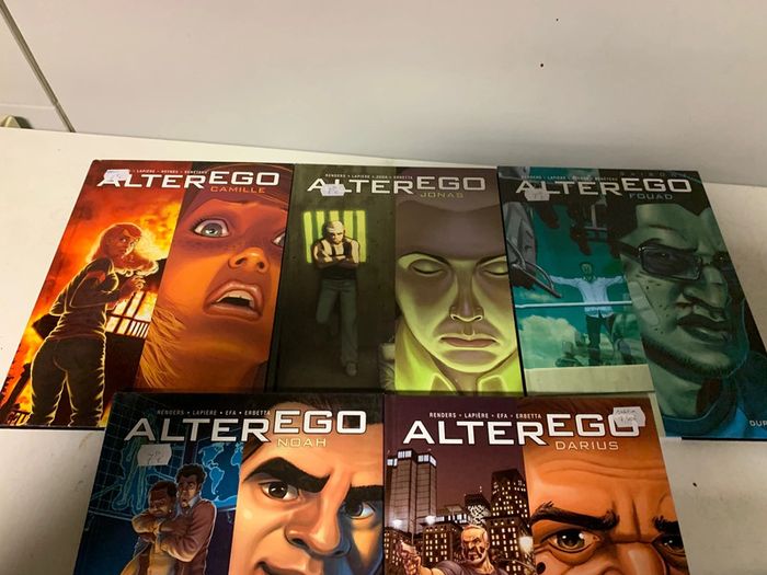 Lot de 5 bd alter ego voir photo
