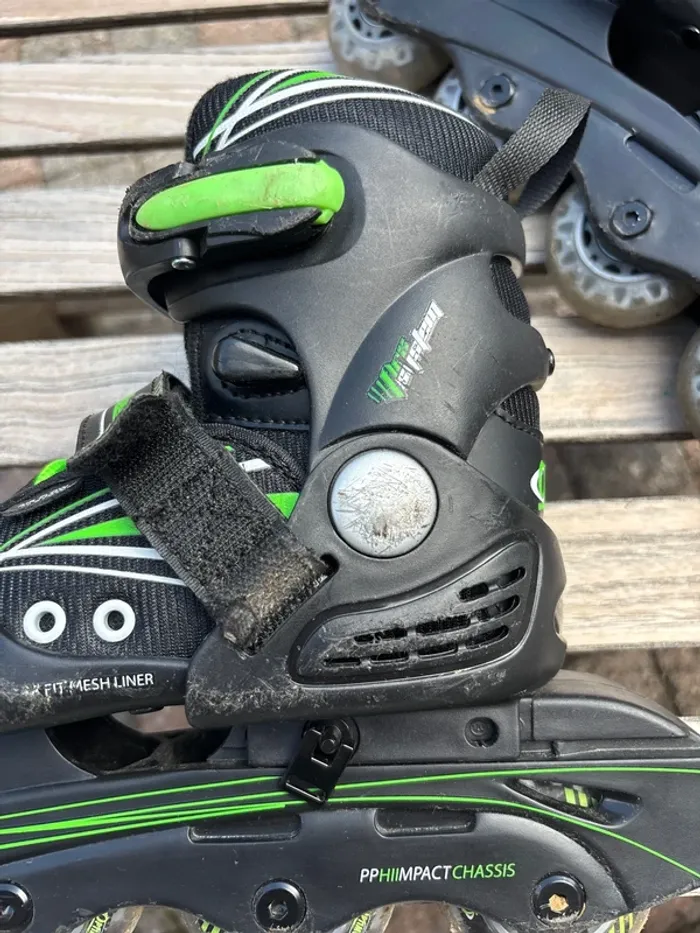 Patins à Roulettes Optimum - Taille Réglable 28-31 - Idéaux pour Débuter ! 🚀 - photo numéro 12