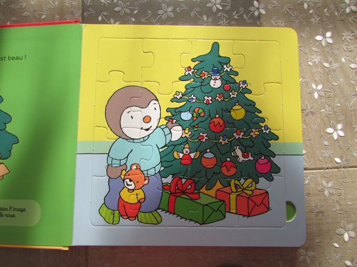T'choupi Mon livre-puzzle de Noël - photo numéro 4
