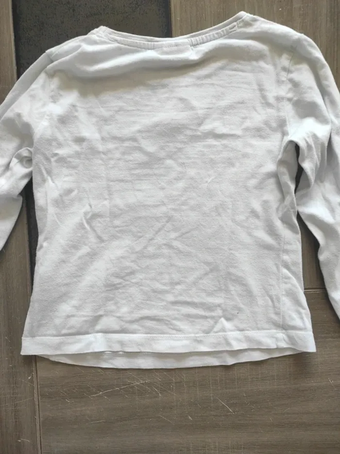 T shirt grandes manches fillette - photo numéro 5