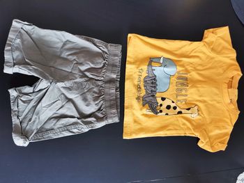 Ensemble été garçon. 18 mois