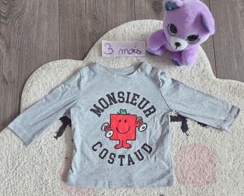 Pull léger bébé 3 mois