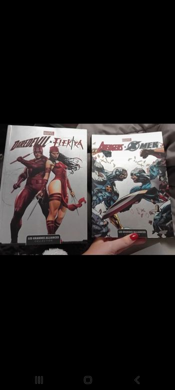 Lot livres marvel