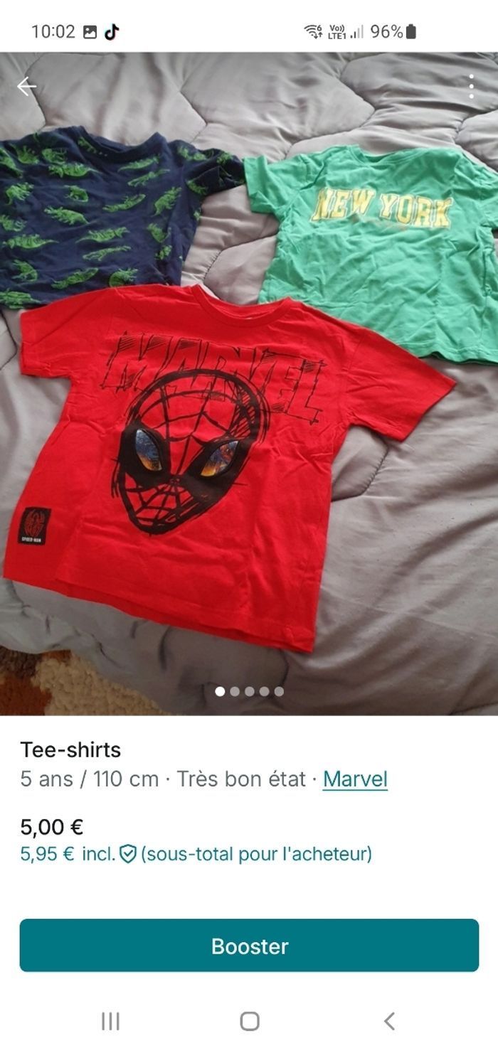 Lot Spiderman 5 ans - photo numéro 4