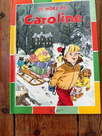 Mauvais état - Livre Le Noël de Caroline édition damiers bd album multicolore