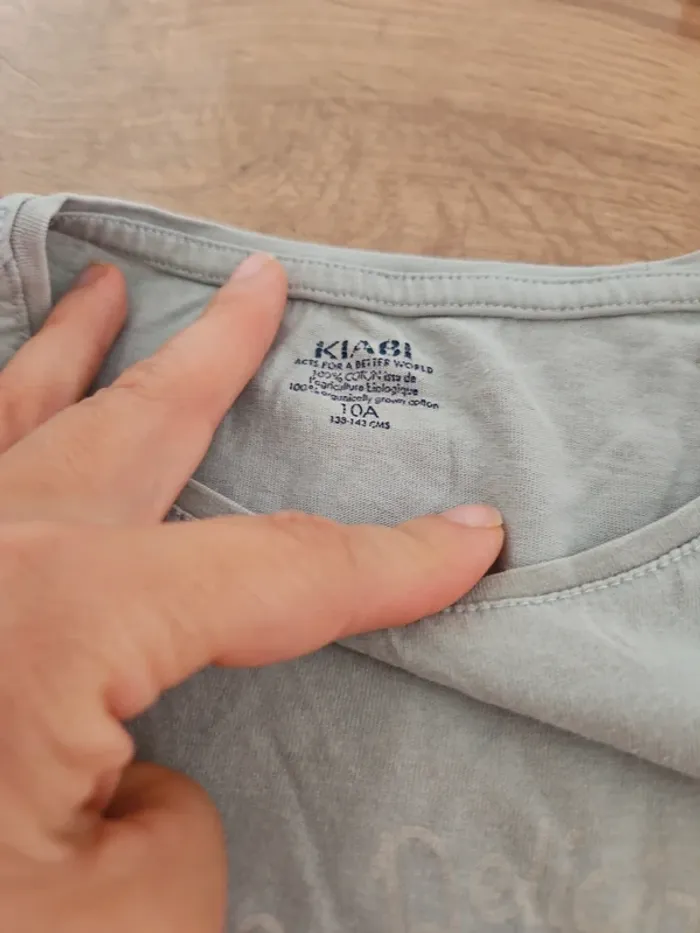 T-shirt fille kiabi 10 ans motif glace sequin réversible - photo numéro 4