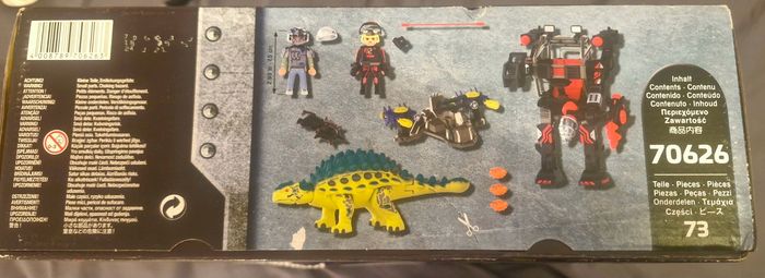 Playmobil 70626 - Neuf - Saichania et Robot Soldat - Dino Rise - photo numéro 3
