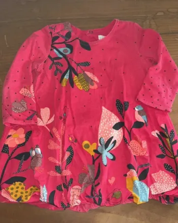 Robe fuchsia Catimini