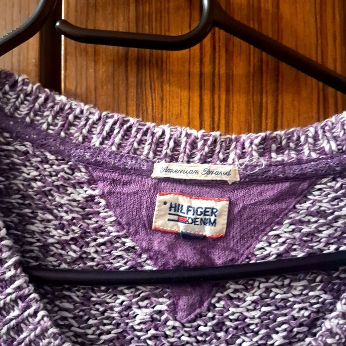 Hilfiger Denim pull violet taille s - photo numéro 4