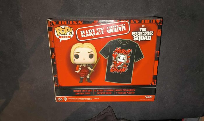 Pack Funko Pop + T-Shirt / Harley Quinn 1111 / The Suicide Squad / Dc Comics / Diamond Collection - photo numéro 2