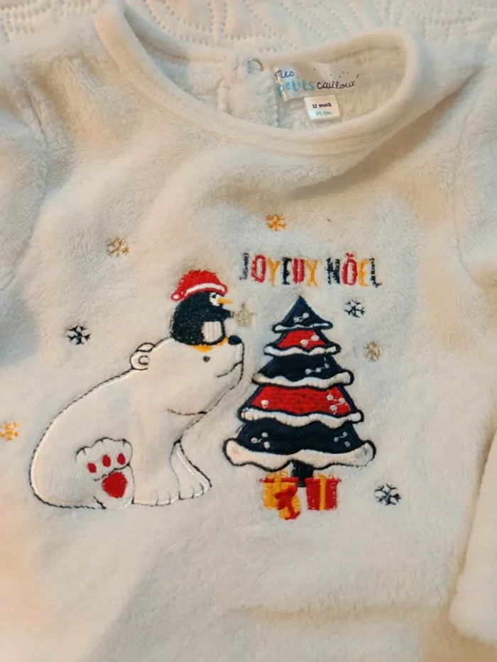 Ensemble Noël 🎄 9-12 mois - photo numéro 3