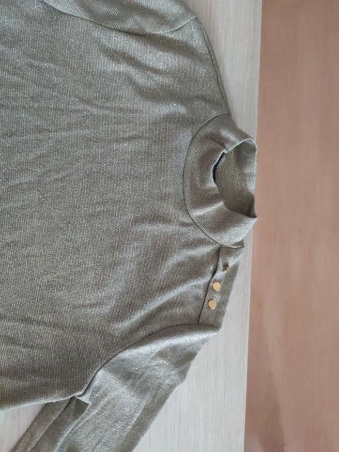 Haut kaki or 14 ans kiabi - photo numéro 2