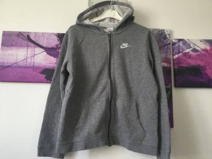 Sweet à capuche gris Nike - photo numéro 3