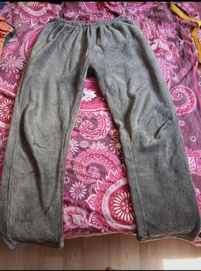 Ensemble pyjama d'hiver confortable doux chaud tenue d'intérieur - photo numéro 6