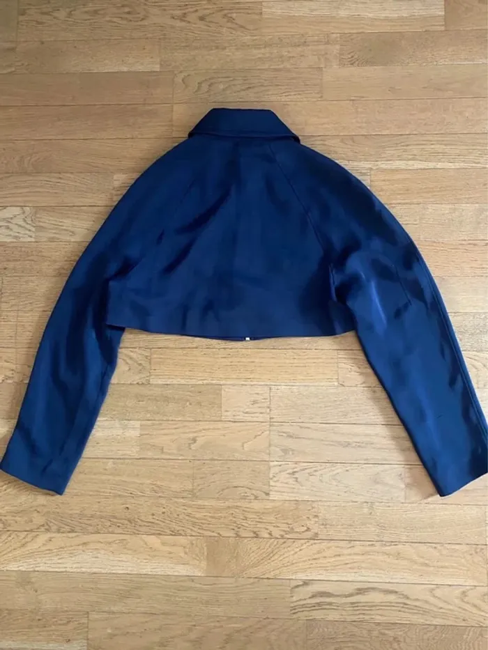 Ensemble robe + boléro bleu marine Karl Lagerfeld comme neuf taille 36 - photo numéro 6