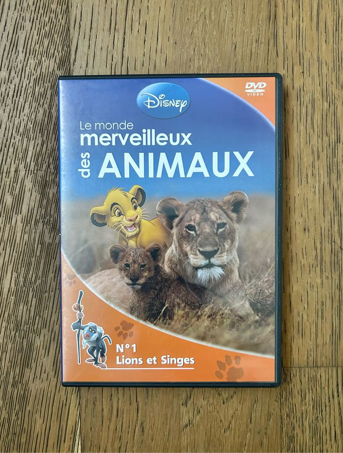 DVD disney le.monde merveilleux des animaux