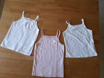 Lot 3 chemisettes fille 4/5 ans