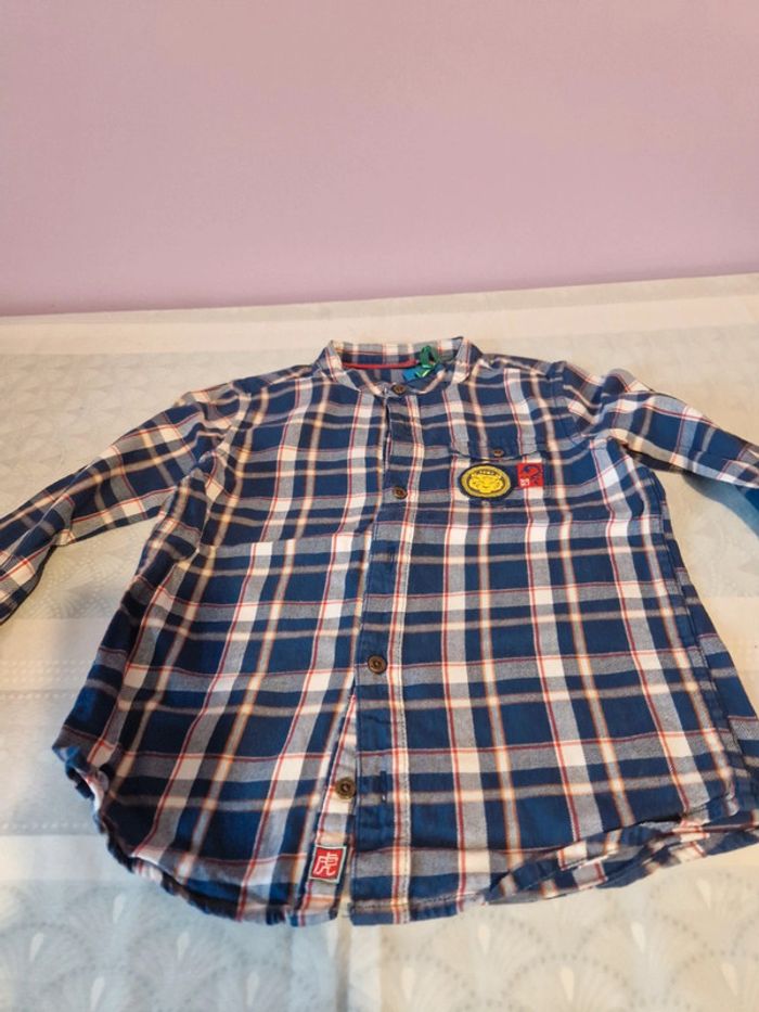 Chemise manches longues 5 ans