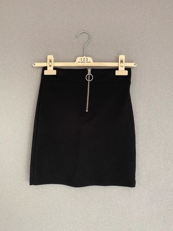 Jupe noir moulante Jennyfer avec fermeture XS