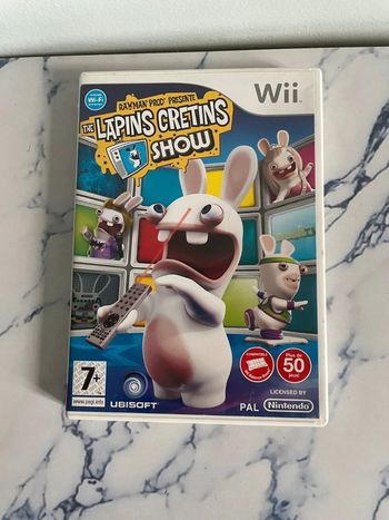Jeu wii les lapins cretins