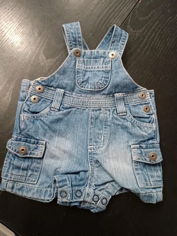 Salopette short 50 cms