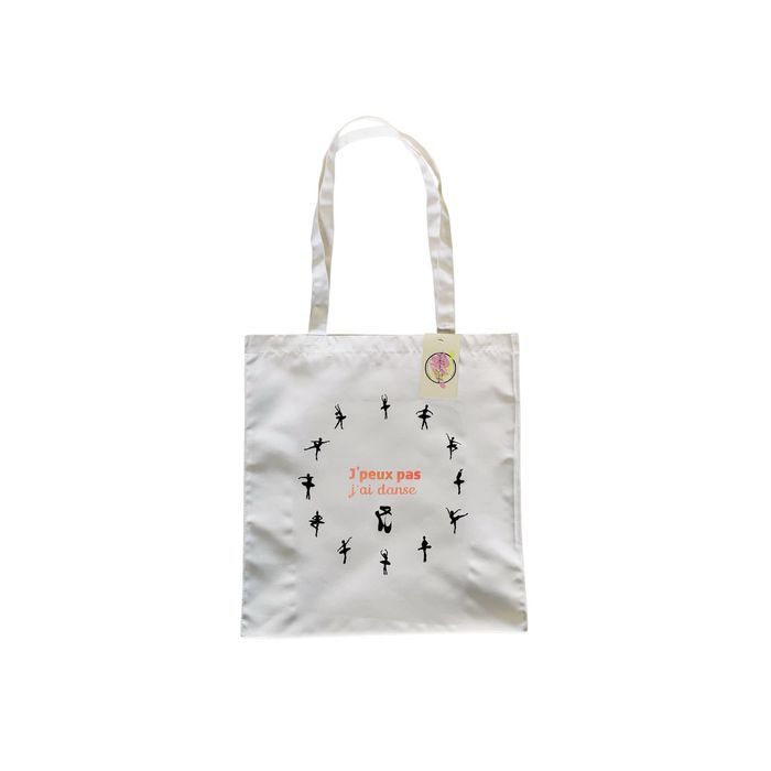 Sac personnalisable « j’peux pas j’ai danse » - photo numéro 2