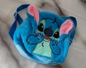 Petit sac à dos Stitch bleu