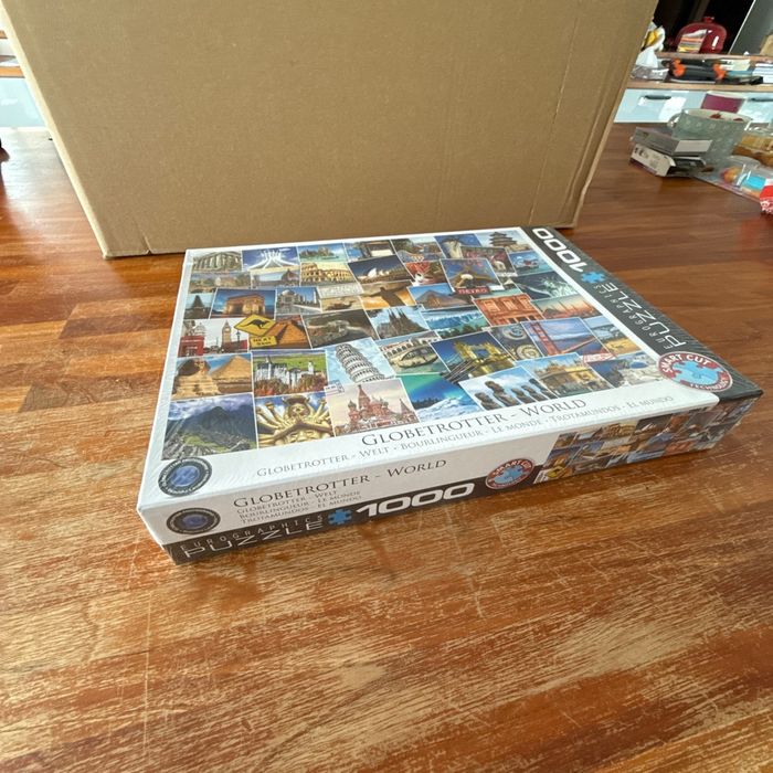 Puzzle 1000 pièces globetrotters world - photo numéro 2