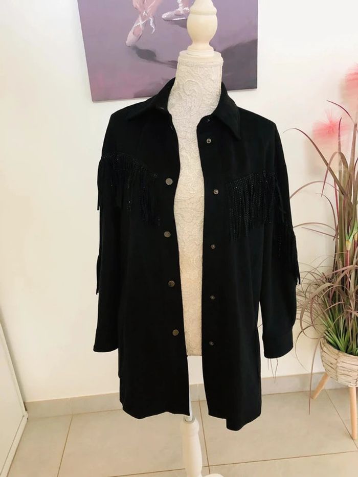 Veste à franges Zara neuve taille XS - photo numéro 8