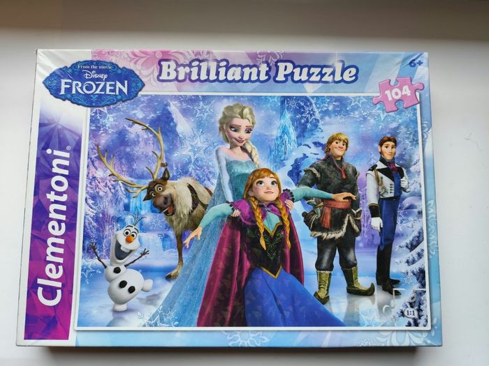 Puzzle reine des neiges 104 pièces - photo numéro 3
