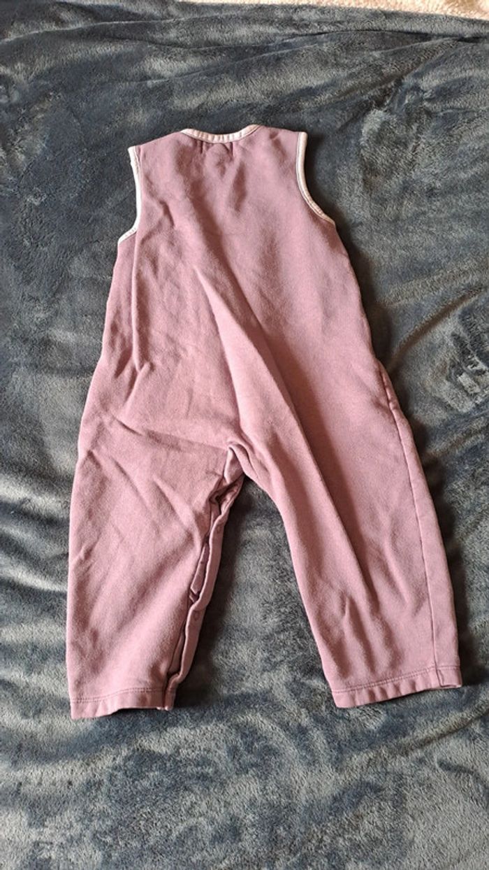 💚Pyjama Salopette velours bébé  "Super chouette" Taille 2 ans - photo numéro 5