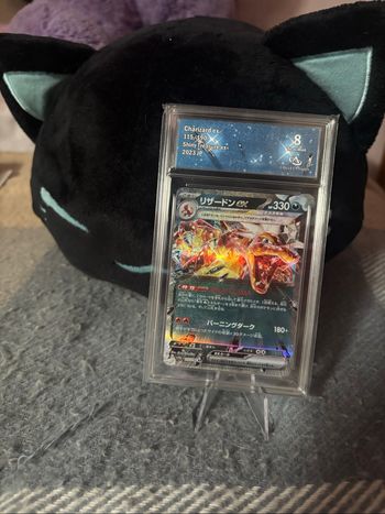 Carte gradée Pokémon Dracaufeu ex