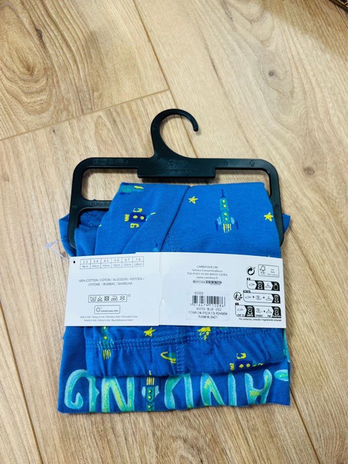 Taille 2~3 ans pyjama 2 pièces été garçon Tex bleu * espace * 💙 - photo numéro 4