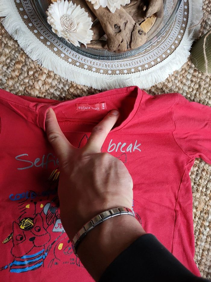 T-shirt tissaia 6 ans - photo numéro 2