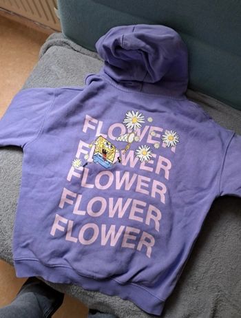 Pull Sweat bob l'éponge violet